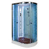 Картинка анонса товара «душевая кабина dto em1512l led (em1512lled+gm) 120x80 см с гидромассажем»