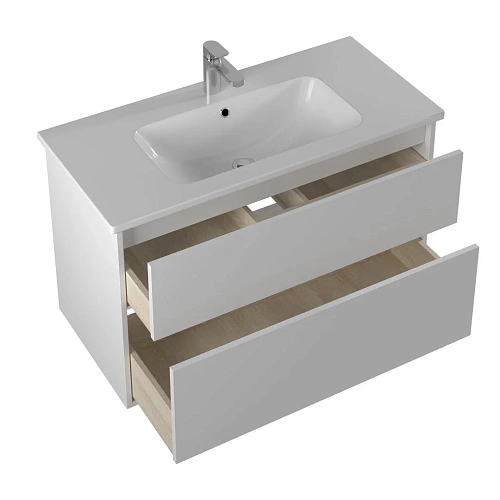 Тумба под раковину BRIZ Монца т18-100 под раковину Эйфория 237 03-18100-11 00 БЕЛ белый Тумба под раковину BRIZ Монца т18-100 под раковину Эйфория 237 03-18100-11 00 БЕЛ белый