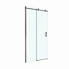 Душевая дверь BelBagno SOFT_CLOSE-2-BF-1-100-C-GM 100 см, профиль оружейная сталь, стекло прозрачное Душевая дверь BelBagno SOFT_CLOSE-2-BF-1-100-C-GM 100 см, профиль оружейная сталь, стекло прозрачное