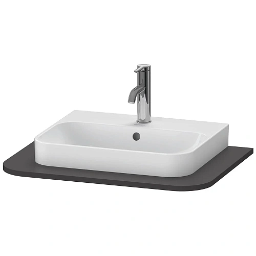 Столешница Duravit Happy D.2 Plus HP031B08080 65 см графит Столешница Duravit Happy D.2 Plus HP031B08080 65 см графит