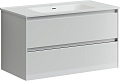Тумба под раковину Sancos Cento CN90W белый глянец Тумба под раковину Sancos Cento CN90W белый глянец