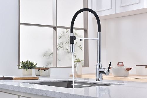 Смеситель для кухни Paulmark Magneto One хром Ma213188-CR Смеситель для кухни Paulmark Magneto One хром Ma213188-CR