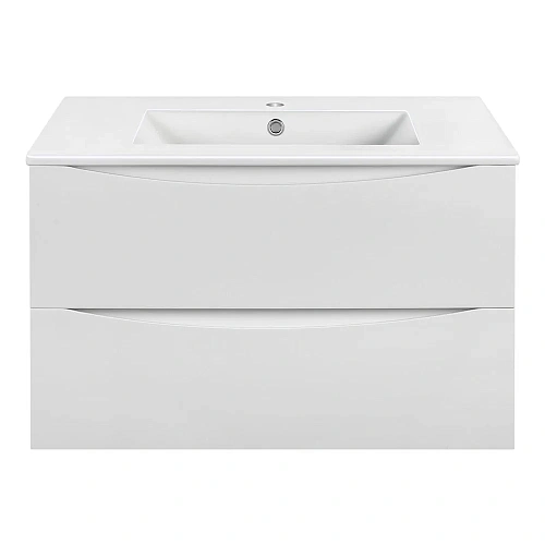 Тумба под раковину Vincea Mia 750 VMC-2MC750GW подвесная, 2 выкатных ящика soft close, G.White Тумба под раковину Vincea Mia 750 VMC-2MC750GW подвесная, 2 выкатных ящика soft close, G.White