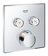 Смеситель для душа GROHE Grohtherm SmartControl на 2 выхода, хром (29148000) внешняя часть Смеситель для душа GROHE Grohtherm SmartControl на 2 выхода, хром (29148000) внешняя часть