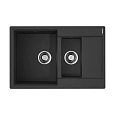 Кухонная мойка Omoikiri Daisen 78-2-BL Artgranit/черный 4993334 Кухонная мойка Omoikiri Daisen 78-2-BL Artgranit/черный 4993334