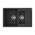 Кухонная мойка Omoikiri Daisen 78-2-BL Artgranit/черный 4993334 Кухонная мойка Omoikiri Daisen 78-2-BL Artgranit/черный 4993334