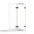 Шторка на ванну NEW TRENDY AVEXA 140 см EXK-1991 R (черный) Шторка на ванну NEW TRENDY AVEXA 140 см EXK-1991 R (черный)