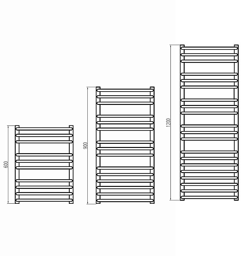 Полотенцесушитель электрический Grota Forte 53 x 180 см крашеный белый Forte 530*1800-e-w Полотенцесушитель электрический Grota Forte 53 x 180 см крашеный белый Forte 530*1800-e-w