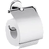 Держатель туалетной бумаги Hansgrohe Logis Classic с крышкой 41623000, хром Держатель туалетной бумаги Hansgrohe Logis Classic с крышкой 41623000, хром