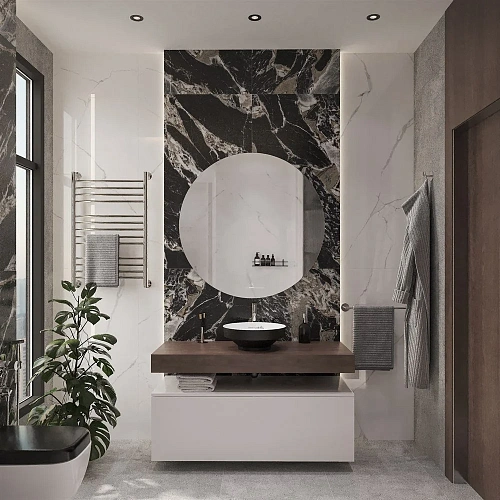 Комплект мебели STWORKI Ольборг 120 столешница дуб карпентер, без отверстий, 2 тумбы 60, с раковиной 536752 Комплект мебели STWORKI Ольборг 120 столешница дуб карпентер, без отверстий, 2 тумбы 60, с раковиной 536752