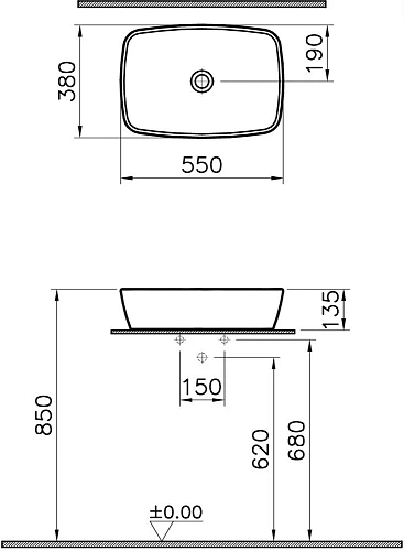Комплект мебели STWORKI Ольборг 120 столешница дуб французский, без отверстий, с тумбой 80, с ракови 542606 Комплект мебели STWORKI Ольборг 120 столешница дуб французский, без отверстий, с тумбой 80, с ракови 542606