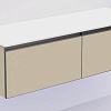 Тумба под раковину Armadi Art QUATRO 790-M2-140(70+70)-D-A-LED 140 см (70+70) DAPHNE профиль ANTHRACITE Тумба под раковину Armadi Art QUATRO 790-M2-140(70+70)-D-A-LED 140 см (70+70) DAPHNE профиль ANTHRACITE