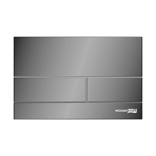 Клавиша смыва WasserKRAFT PB04 черный с клавишей смыва черный Клавиша смыва WasserKRAFT PB04 черный с клавишей смыва черный