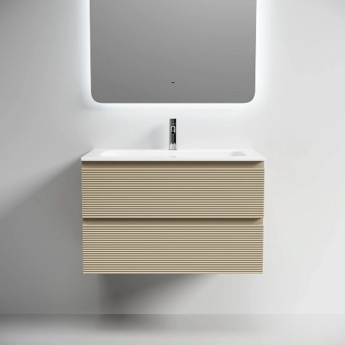 Тумба под раковину SANCOS Folk FL80CP 790х445х500 капучино, подвесная Тумба под раковину SANCOS Folk FL80CP 790х445х500 капучино, подвесная