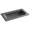 Раковина Ceramica Nova Grace CN7012MDH 810x457x137мм мебельная, темный антрацит матовый