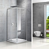 Картинка анонса товара «душевой уголок vincea slim vpr-2sl9012cl-r, 1200x900, хром, стекло прозрачное, правый»
