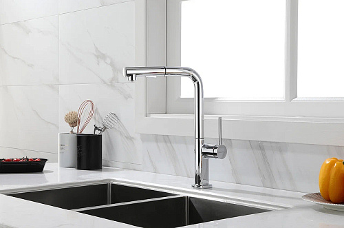 Смеситель для кухни Paulmark Neo хром Ne214419-CR Смеситель для кухни Paulmark Neo хром Ne214419-CR