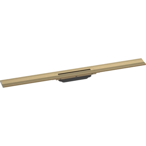 Решетка для водоотводящего желоба Hansgrohe RainDrain Flex, 90 см, укорачиваемая 56052140, шлифованн Решетка для водоотводящего желоба Hansgrohe RainDrain Flex, 90 см, укорачиваемая 56052140, шлифованн