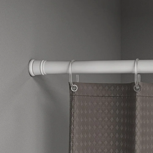 Карниз для ваны IDDIS Elegante (SRW0120i14) 110-200 см, белый матовый Карниз для ваны IDDIS Elegante (SRW0120i14) 110-200 см, белый матовый