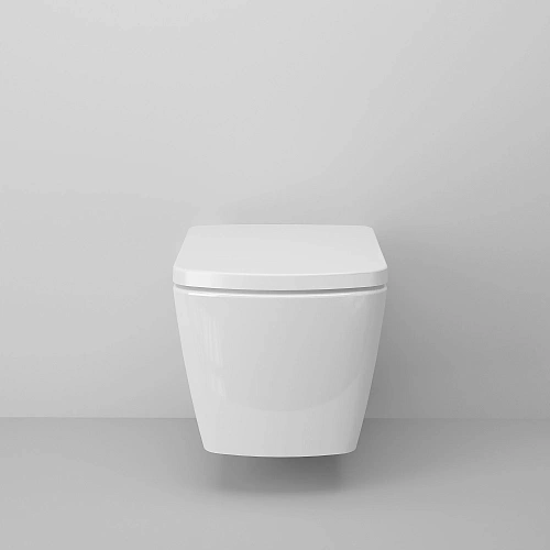 Унитаз подвесной Ambassador Kingston 143K19003RS (500x360x354) безободковый с сиденьем Унитаз подвесной Ambassador Kingston 143K19003RS (500x360x354) безободковый с сиденьем