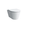 Картинка анонса товара «унитаз подвесной laufen kartell by laufen rimless 8.2033.7.000.000.1»