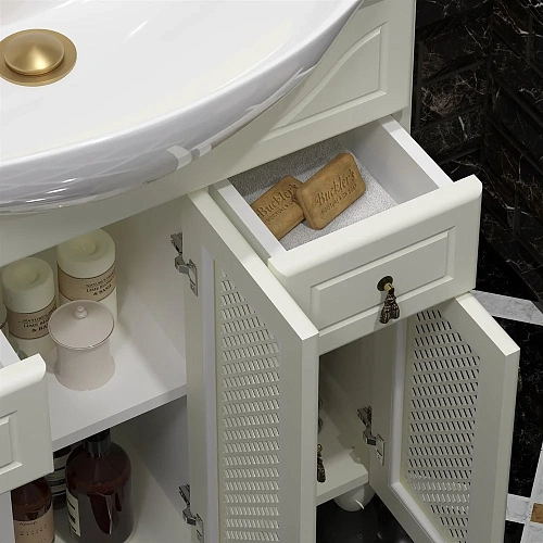 Тумба под раковину Opadiris Тибет 75 00-00002839 слоновая кость Тумба под раковину Opadiris Тибет 75 00-00002839 слоновая кость