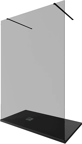 Душевая перегородка Allen Brau Infinity 2 140 3.21052.BBA.T черный брашированный Душевая перегородка Allen Brau Infinity 2 140 3.21052.BBA.T черный брашированный