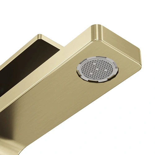 Смеситель для раковины GROSSMAN Style 520.K35.05.320 золото сатиновый Смеситель для раковины GROSSMAN Style 520.K35.05.320 золото сатиновый