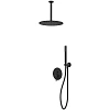 Душевая система WHITECROSS Y YSET12BL скрытого монтажа, черный матовый