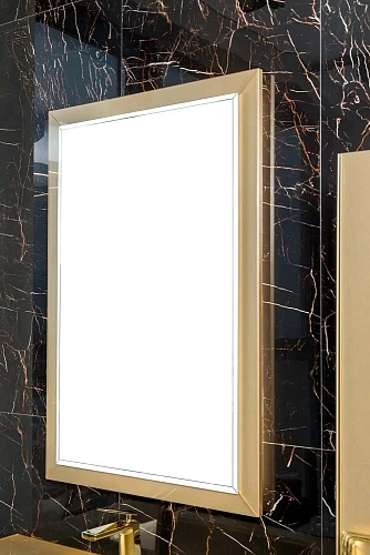 Зеркало Armadi Art Dolce 567-CP капучино 105x70см Зеркало Armadi Art Dolce 567-CP капучино 105x70см