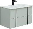 Детальная картинка товара «тумба под раковину allen brau reality 1.32005.pwm 80 рapyrus white matt»