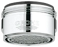 Регулятор струи с резьбой M 24 x 1 GROHE (13955000) Регулятор струи с резьбой M 24 x 1 GROHE (13955000)