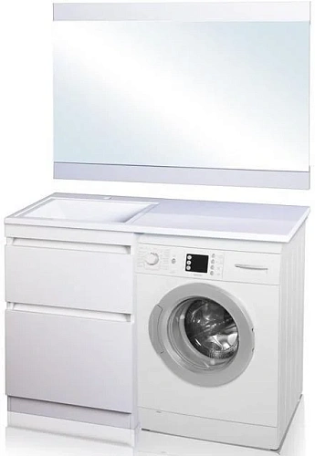 Зеркало Style Line Даллас 115, Люкс белое СС-00000523 Зеркало Style Line Даллас 115, Люкс белое СС-00000523