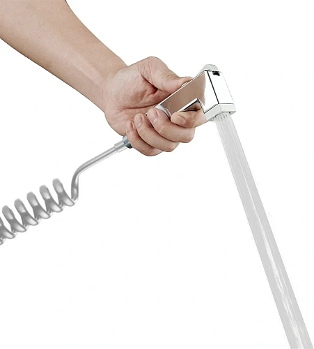 Гигиеническая лейка STWORKI Карлстад KAS-07cr хром 549758 Гигиеническая лейка STWORKI Карлстад KAS-07cr хром 549758