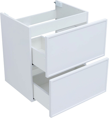 Тумба под раковину Aquanet Арт 60 белый матовый 00313254 напольная/подвесная Тумба под раковину Aquanet Арт 60 белый матовый 00313254 напольная/подвесная