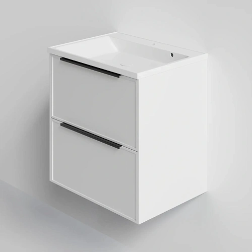 Тумба под раковину La Fenice SIMPLA Bianco TWIN 60 FNC-01-SIM-B-60-2 белая Тумба под раковину La Fenice SIMPLA Bianco TWIN 60 FNC-01-SIM-B-60-2 белая