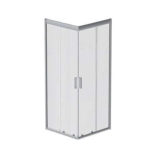Душевой уголок AM.PM Gem W90G-403-090MT 90х90 квадрат, стекло прозрачное, профиль серебро матовое Душевой уголок AM.PM Gem W90G-403-090MT 90х90 квадрат, стекло прозрачное, профиль серебро матовое
