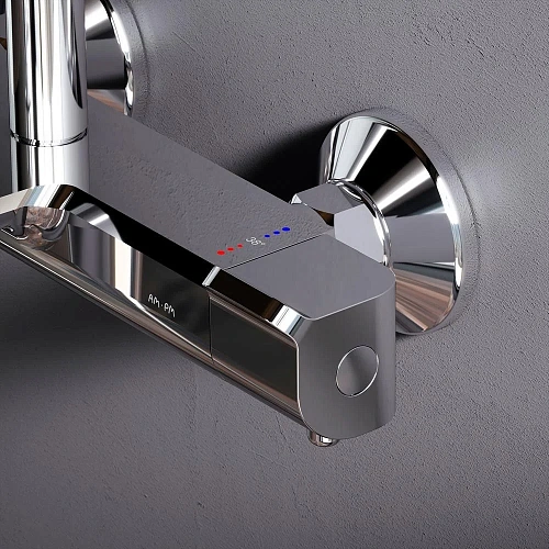 Душевая система AM.PM Func F078F500 с термостатом хром Душевая система AM.PM Func F078F500 с термостатом хром