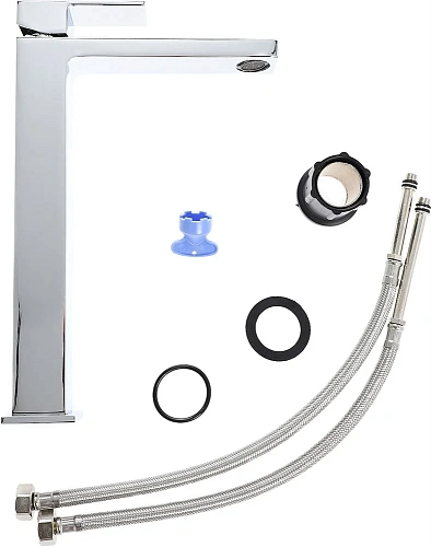 Смеситель для раковины STWORKI Нюборг NU-02cr 550017 Смеситель для раковины STWORKI Нюборг NU-02cr 550017