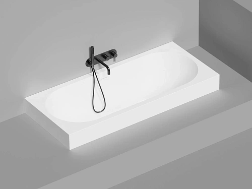 Ванна из искусственного камня Salini ORNELLA AXIS 170x75 покраска по RAL полностью 103513GF S-Sense Ванна из искусственного камня Salini ORNELLA AXIS 170x75 покраска по RAL полностью 103513GF S-Sense