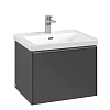 Тумба под раковину Villeroy &amp; Boch Subway 3.0 Graphite / Graphite C57700VR