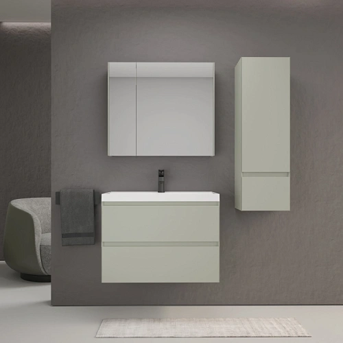 Тумба под раковину Style Line Манхэттен 60 см ЛС-00002367 подвесная, олива Тумба под раковину Style Line Манхэттен 60 см ЛС-00002367 подвесная, олива