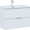 Тумба под раковину Aquanet Алвита New 80 2 ящика, белый матовый 00277514 Тумба под раковину Aquanet Алвита New 80 2 ящика, белый матовый 00277514