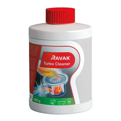 Чистящее средство Ravak Turbo Cleaner (1000мл) X01105 Чистящее средство Ravak Turbo Cleaner (1000мл) X01105