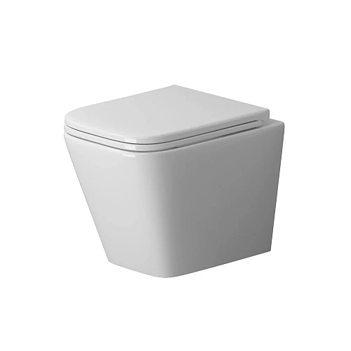 Унитаз подвесной Niagara Atrio NG-9303 (520x360x365) безободковый с тонкой крышкой Унитаз подвесной Niagara Atrio NG-9303 (520x360x365) безободковый с тонкой крышкой