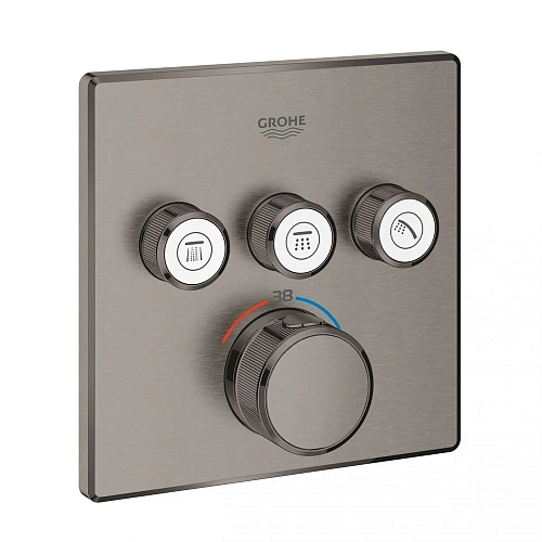 Смеситель для ванны Grohe Grohtherm SmartControl 29126AL0 для встраиваемого монтажа термостатический Смеситель для ванны Grohe Grohtherm SmartControl 29126AL0 для встраиваемого монтажа термостатический