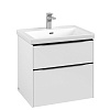 Картинка анонса товара «тумба под раковину villeroy &amp; boch subway 3.0 pure white / pure white c57601vf»