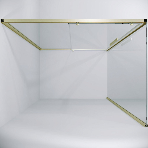 Душевой уголок Niagara Nova NG-44-11ASG-A90SG-34 (110х90х195) прямоугольник, раздвижная, золото сатин, стекло прозрачное Душевой уголок Niagara Nova NG-44-11ASG-A90SG-34 (110х90х195) прямоугольник, раздвижная, золото сатин, стекло прозрачное