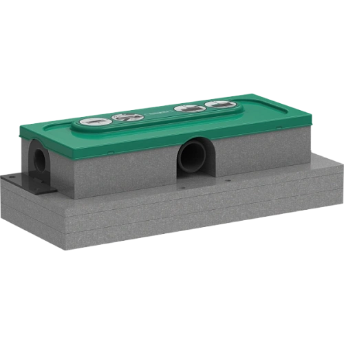 Скрытая часть для душевого слива Hansgrohe uBox universal, плоская установка 01000180 Скрытая часть для душевого слива Hansgrohe uBox universal, плоская установка 01000180