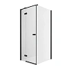 Душевой уголок NEW TRENDY REFLEXA BLACK L 120x70x200 EXK-4960 черный